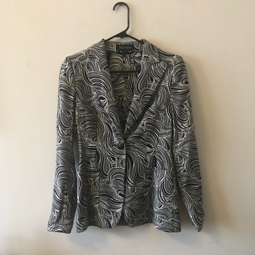 Escada Printed Blazer